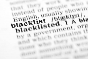 blacklisting